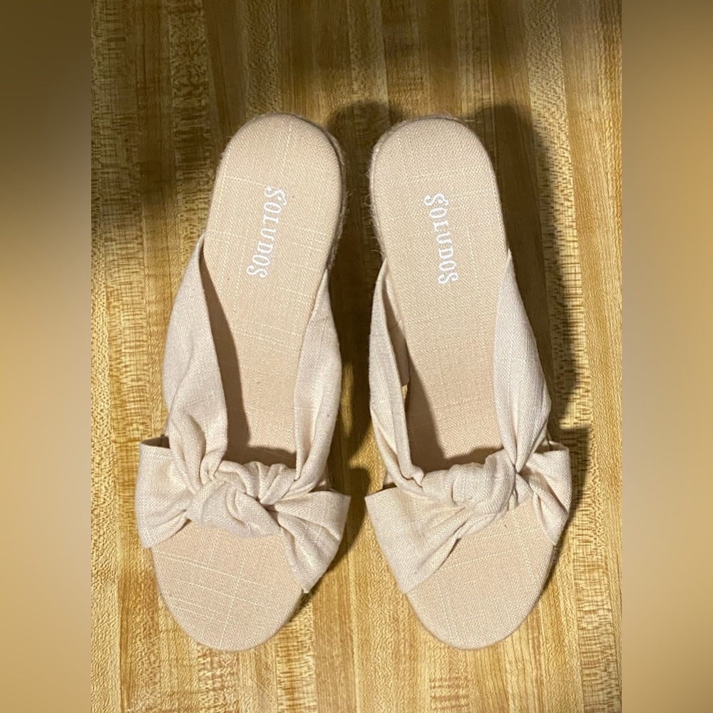 SOLUDOS New espadrille wedge sandals